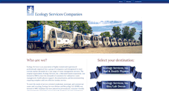 Desktop Screenshot of ecologyservices.com