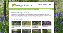 Desktop Screenshot of ecologyservices.co.uk